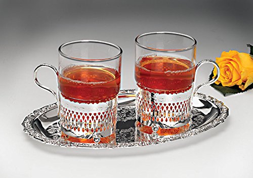 Queen Anne 3 piece Tea Set 2-Cup and Tray - Royal Gift