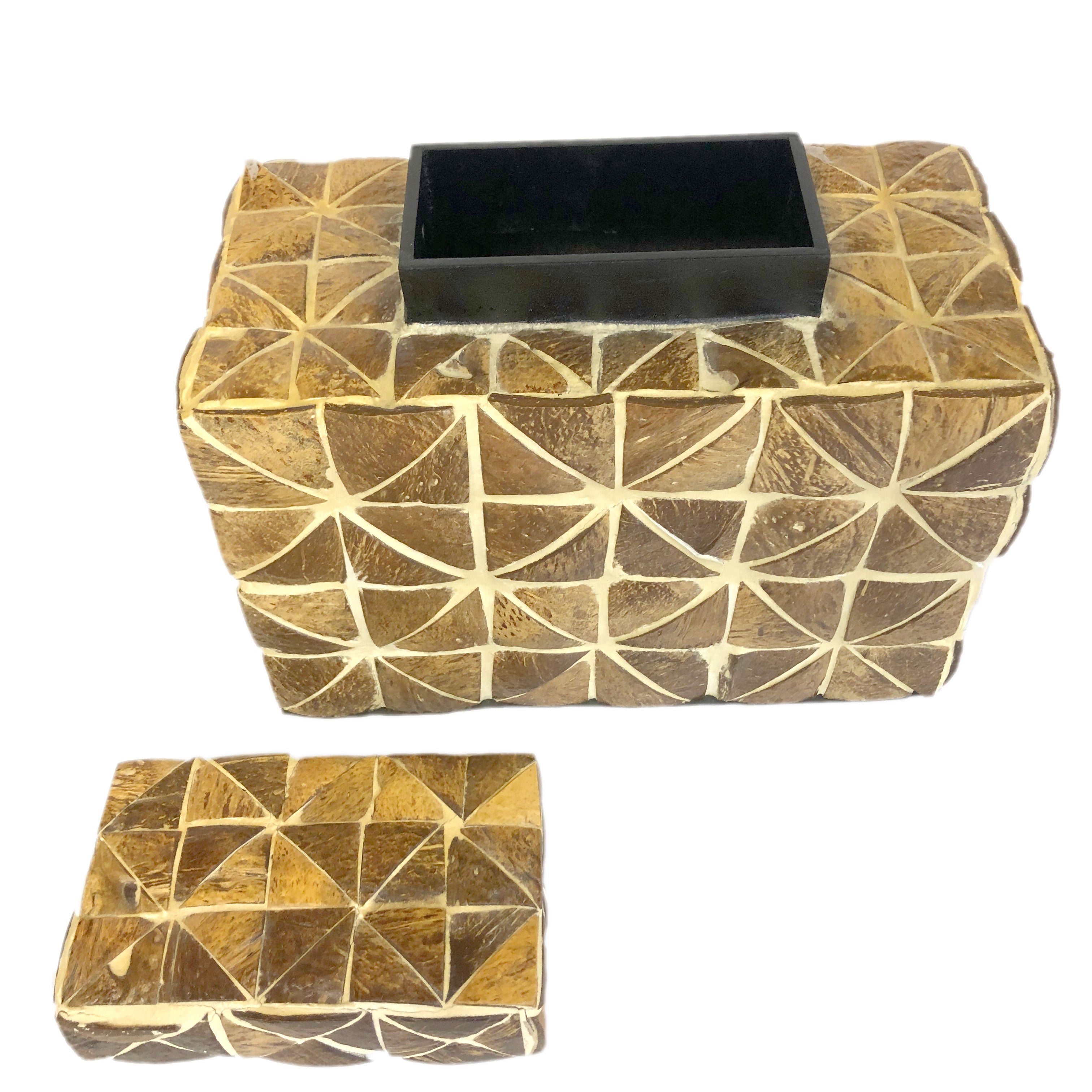 Coconut Decorative Box 11X6X9" - Royal Gift