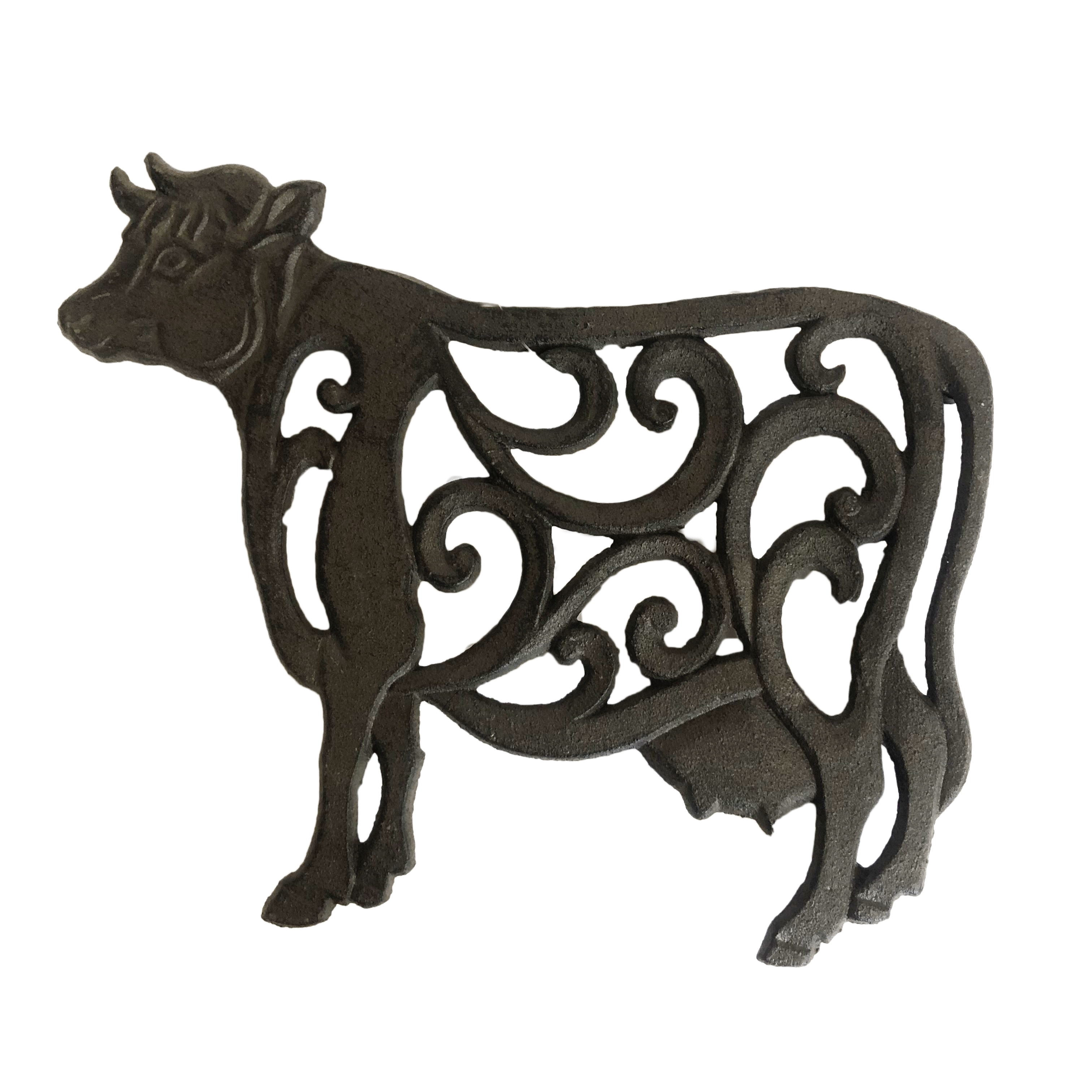 Iron Cow Hot Plate, 27x20 CM - Royal Gift