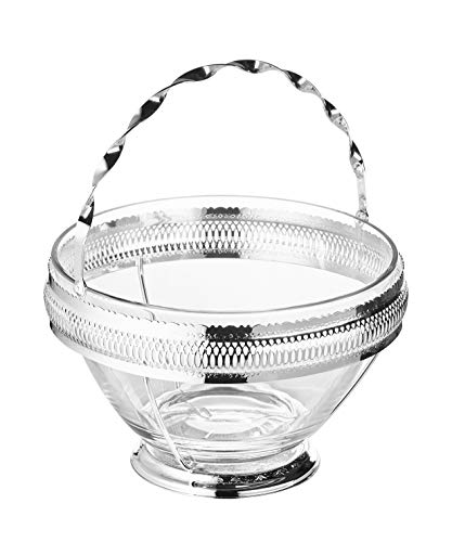 Queen Anne Fruit Bowl 10" Tarnish Resistant Silver-Plated - Royal Gift